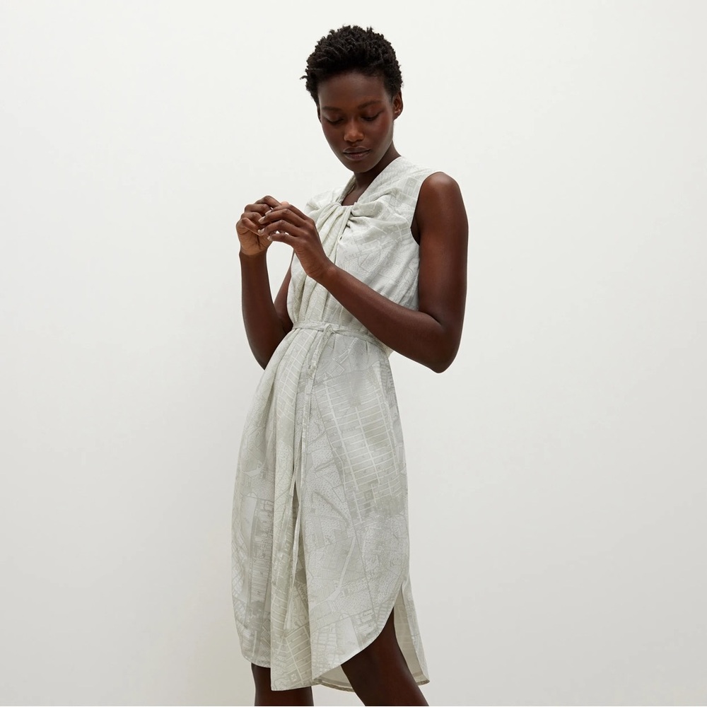 MM Lafleur Maite Dress in Atlas print - size M